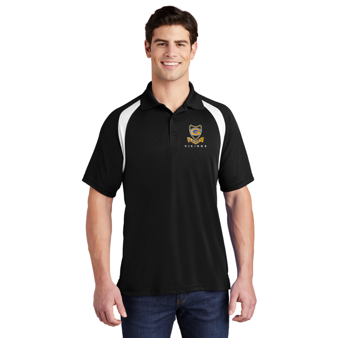 Sport-Tek Dry Zone Colorblock Raglan Embroidered Polo