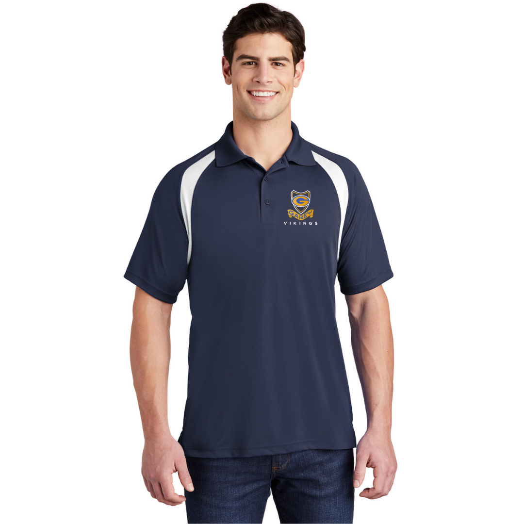 Sport-Tek Dry Zone Colorblock Raglan Embroidered Polo