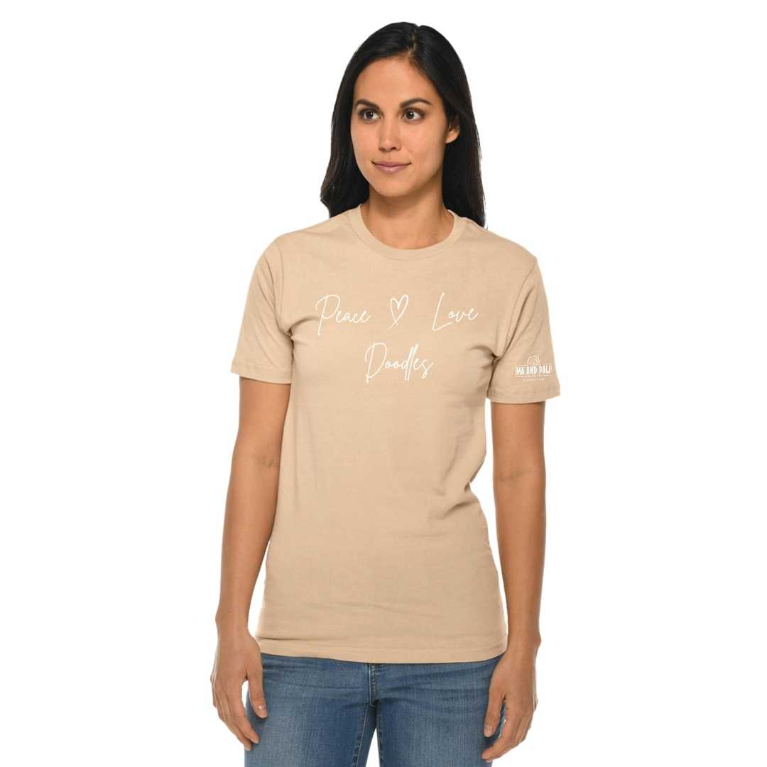 Peace, Love, Doodles Tee