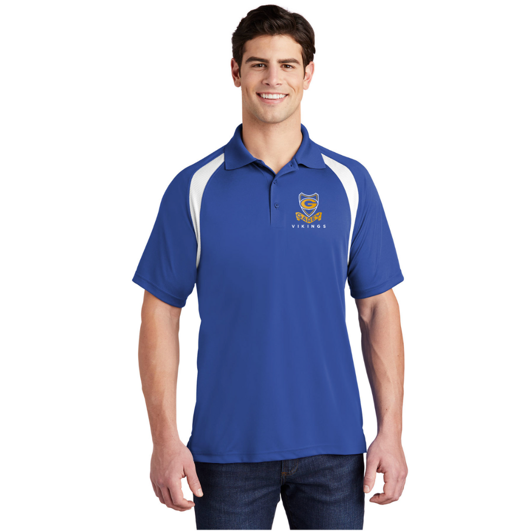 Sport-Tek Dry Zone Colorblock Raglan Embroidered Polo