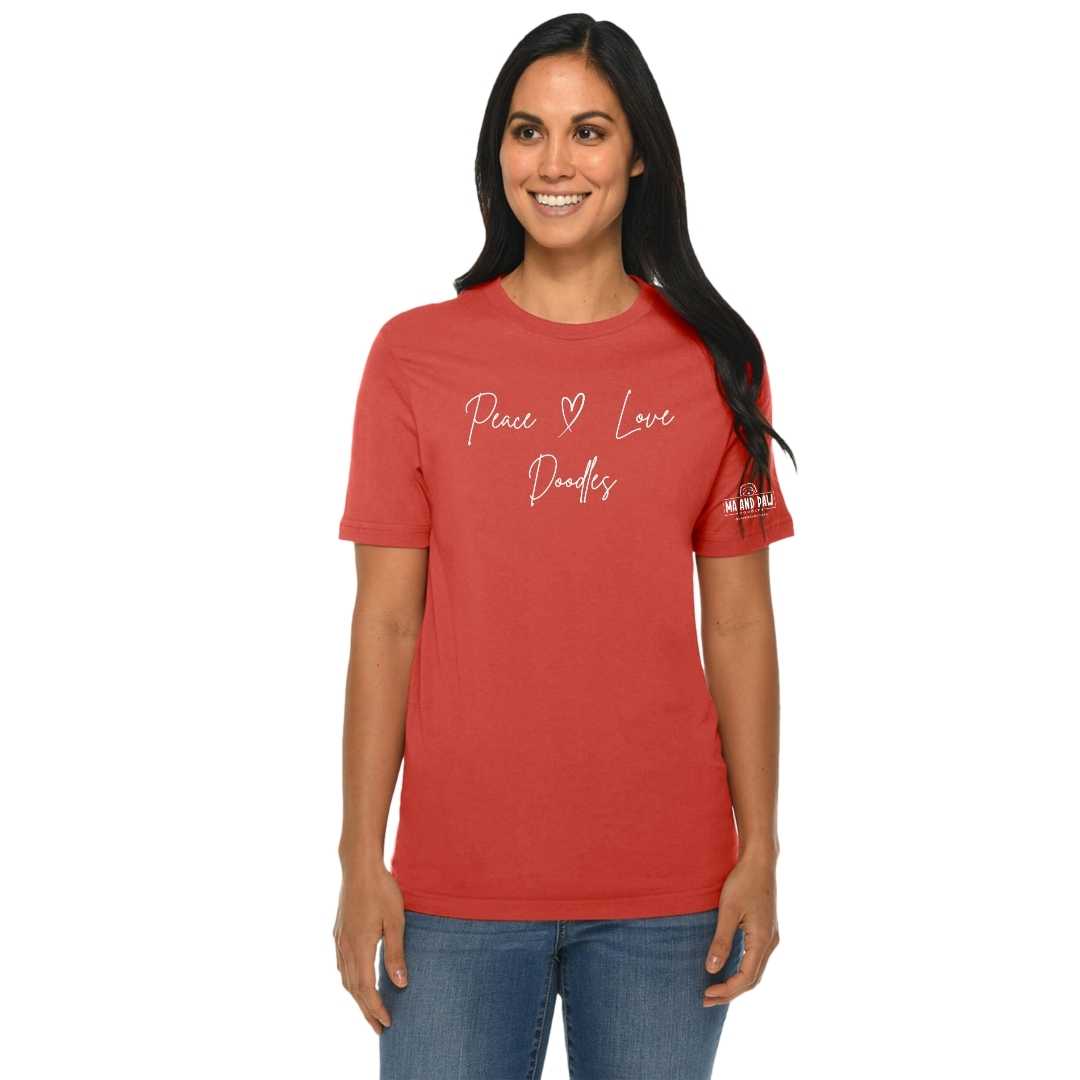 Peace, Love, Doodles Tee