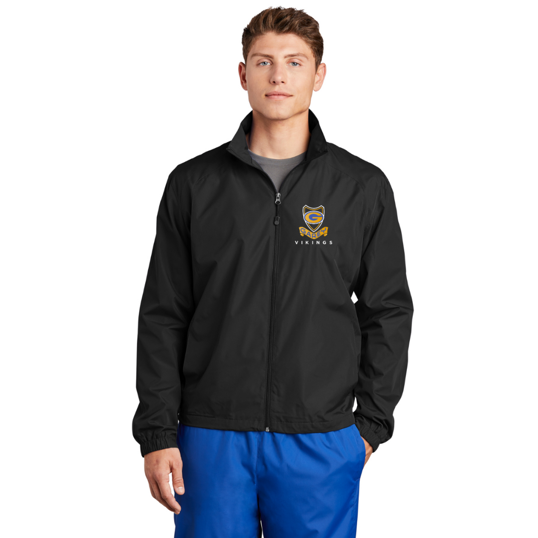 Men's Sport-Tek Full-Zip Embroidered Wind Jacket