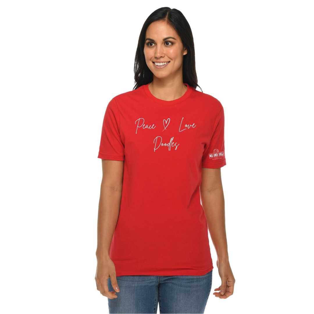 Peace, Love, Doodles Tee