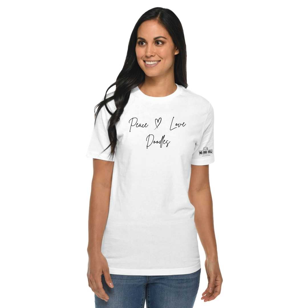Peace, Love, Doodles Tee