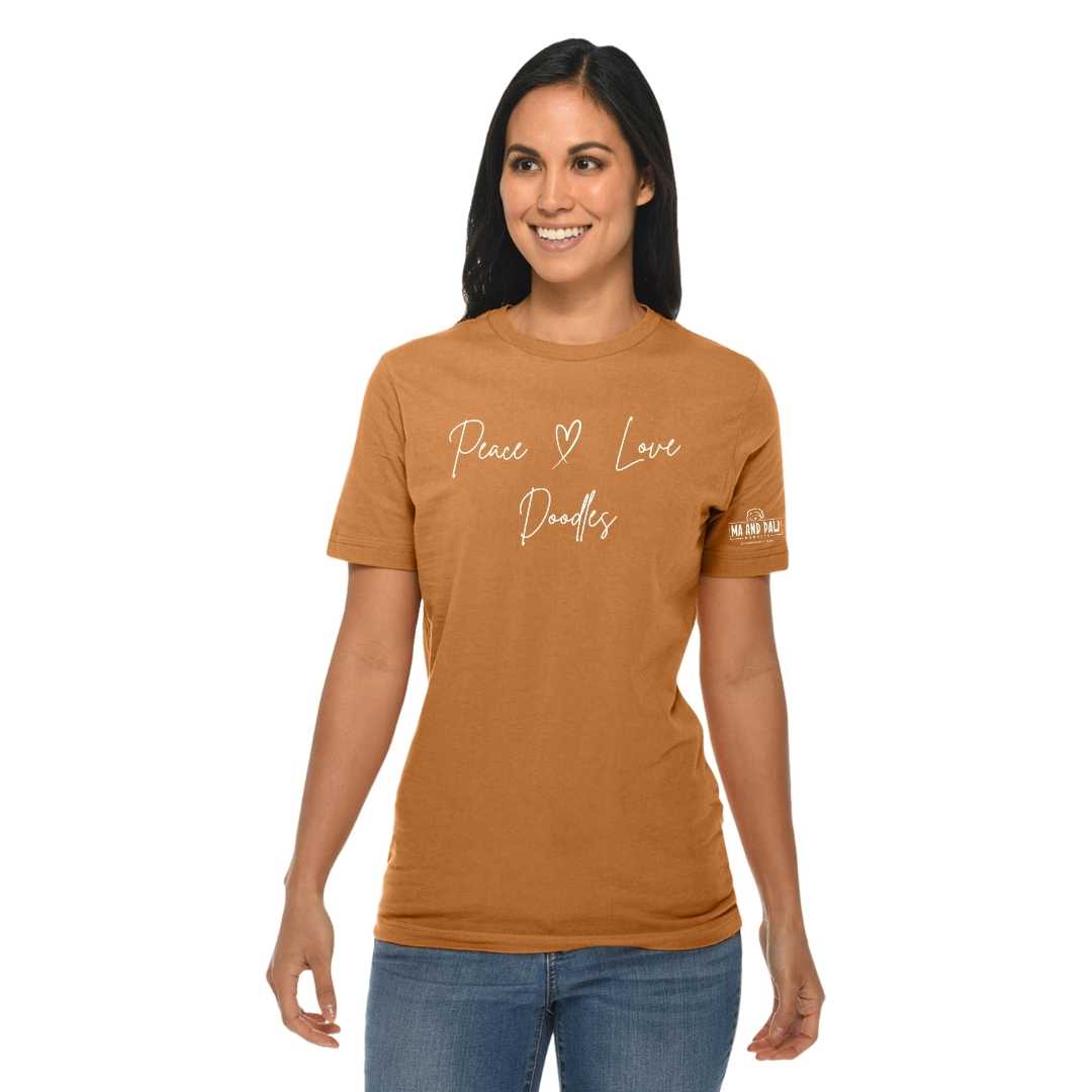 Peace, Love, Doodles Tee