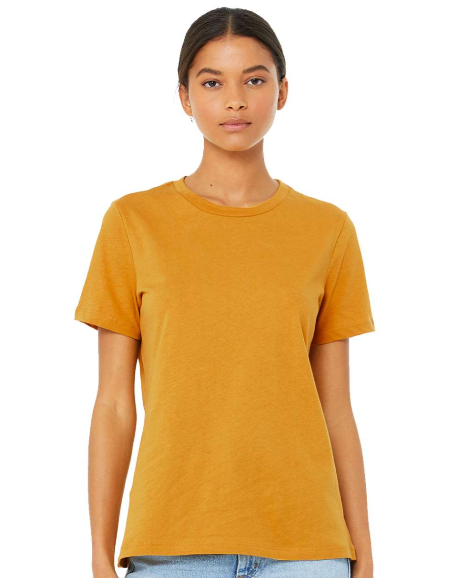 Women's Relaxed Fit Heather CVC Tee