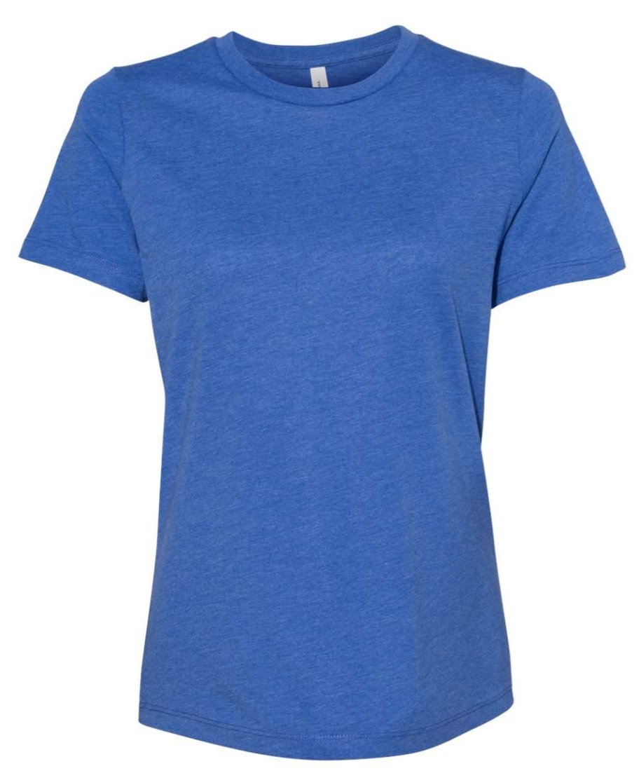 Women's Relaxed Fit Heather CVC Tee