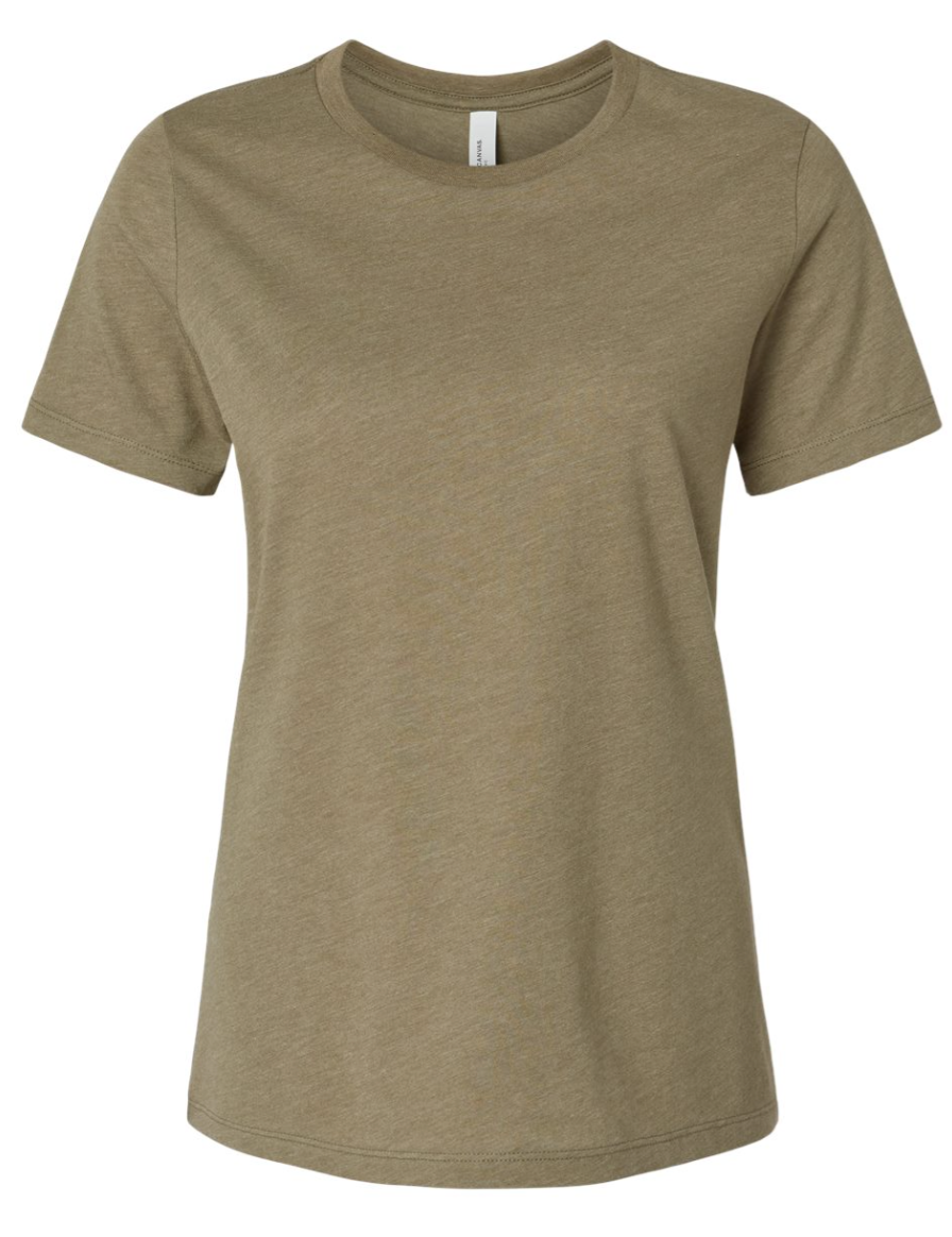 Women's Relaxed Fit Heather CVC Tee