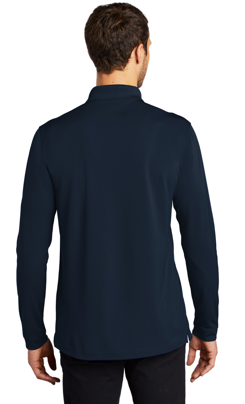 Port Authority Dry Zone UV Micro-Mesh Long Sleeve Polo