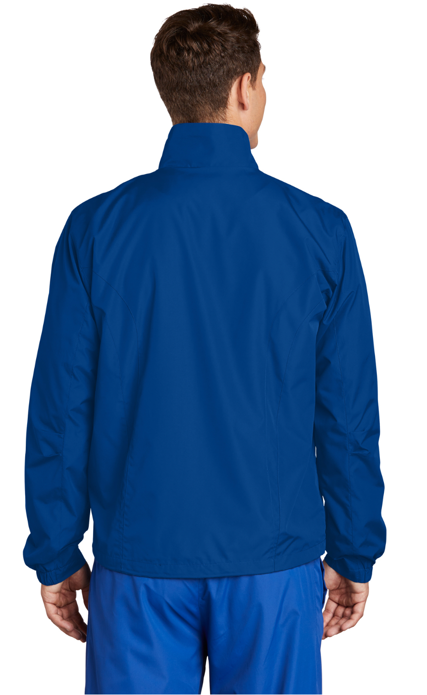 Men's Sport-Tek Full-Zip Embroidered Wind Jacket