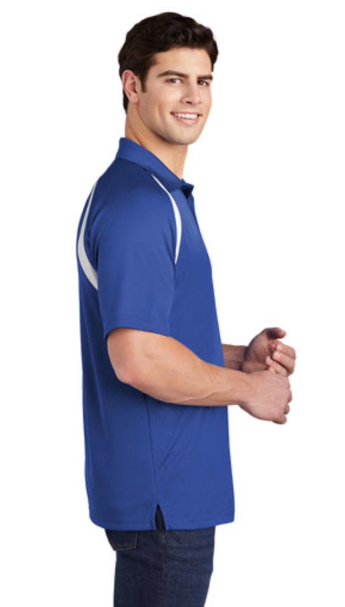 Sport-Tek Dry Zone Colorblock Raglan Embroidered Polo