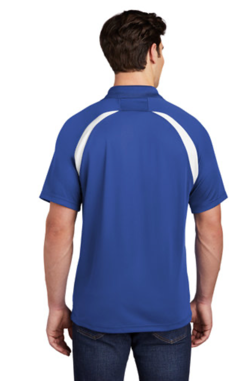 Sport-Tek Dry Zone Colorblock Raglan Embroidered Polo