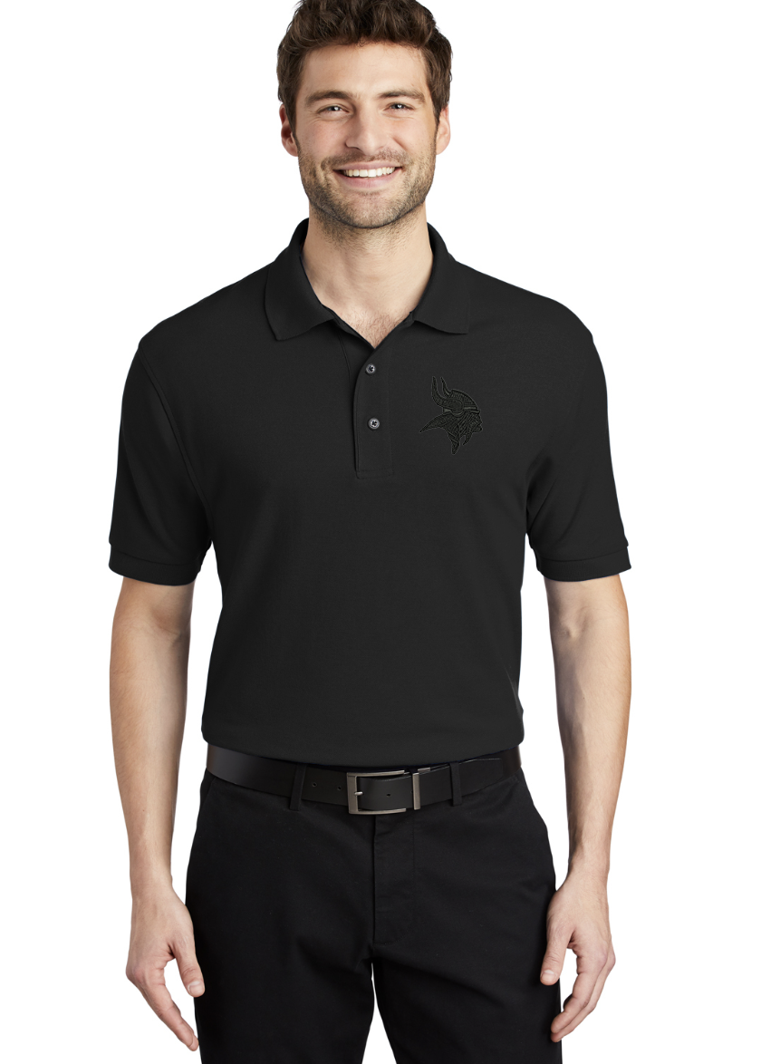 Men's Tonal Embroidered Polo