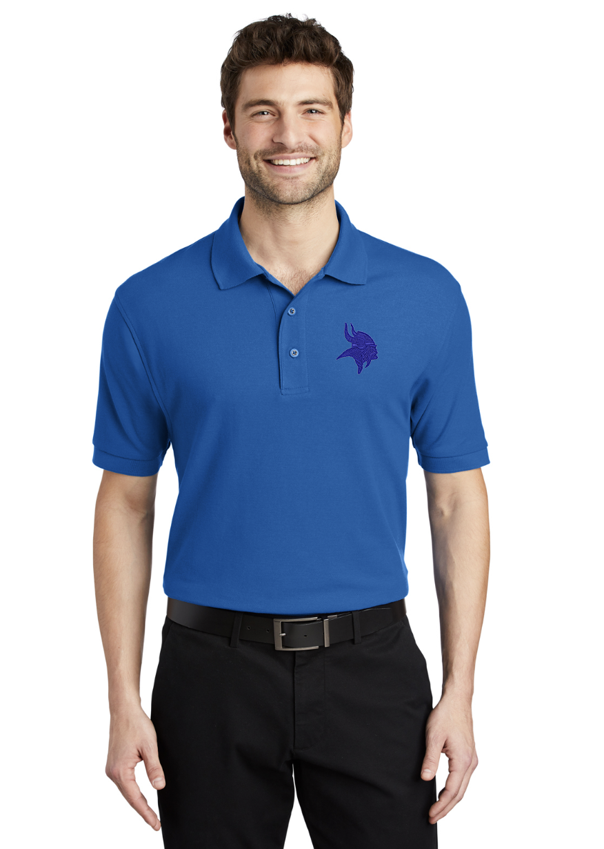 Men's Tonal Embroidered Polo
