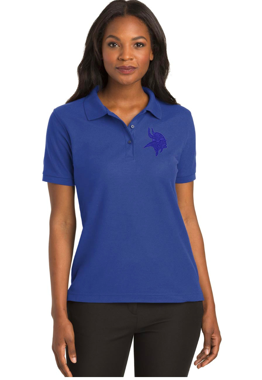 Ladies Tonal Embroidered Polo