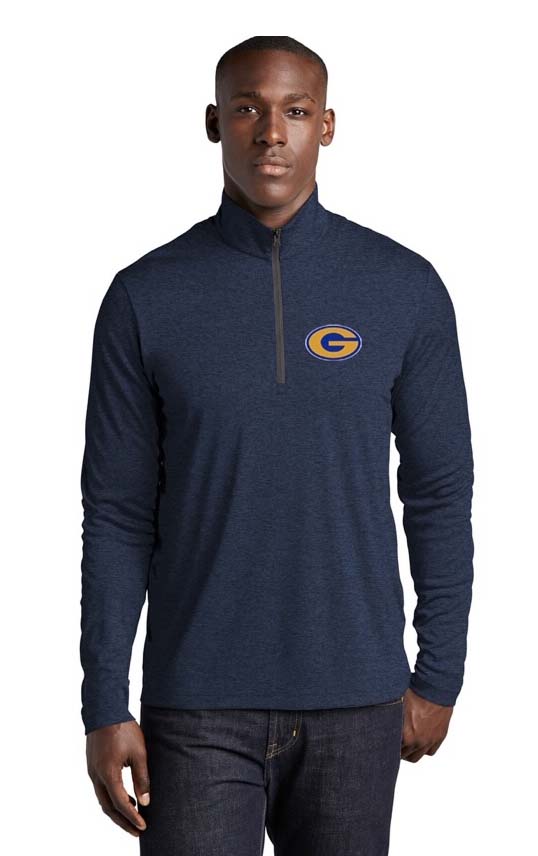 Men's Embroidered 1/4 Zip Pullover