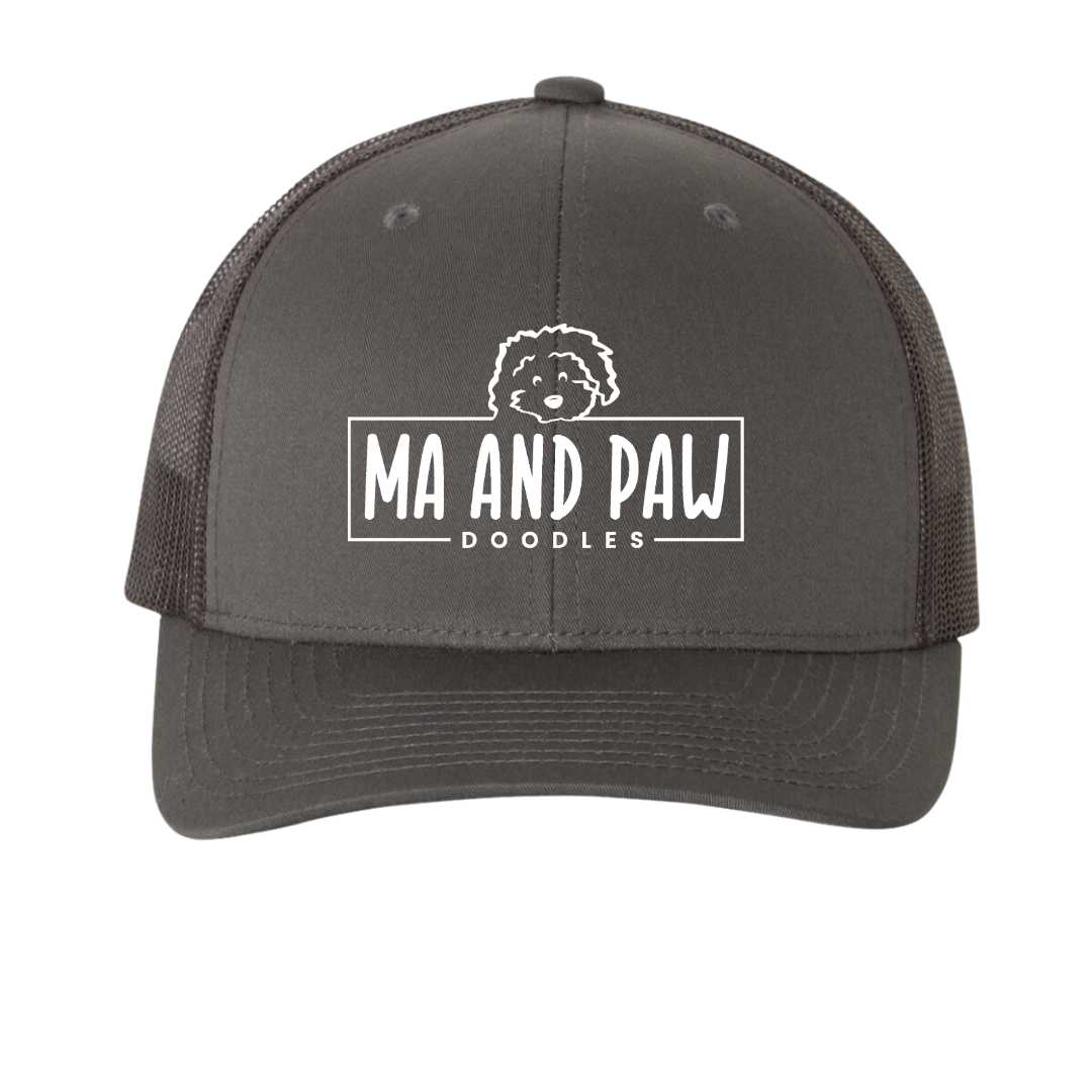 MA AND PAW Doodles Trucker Cap