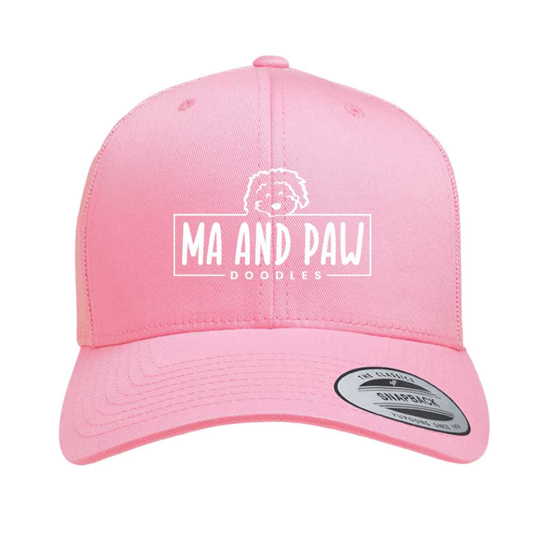 MA AND PAW Doodles Trucker Cap
