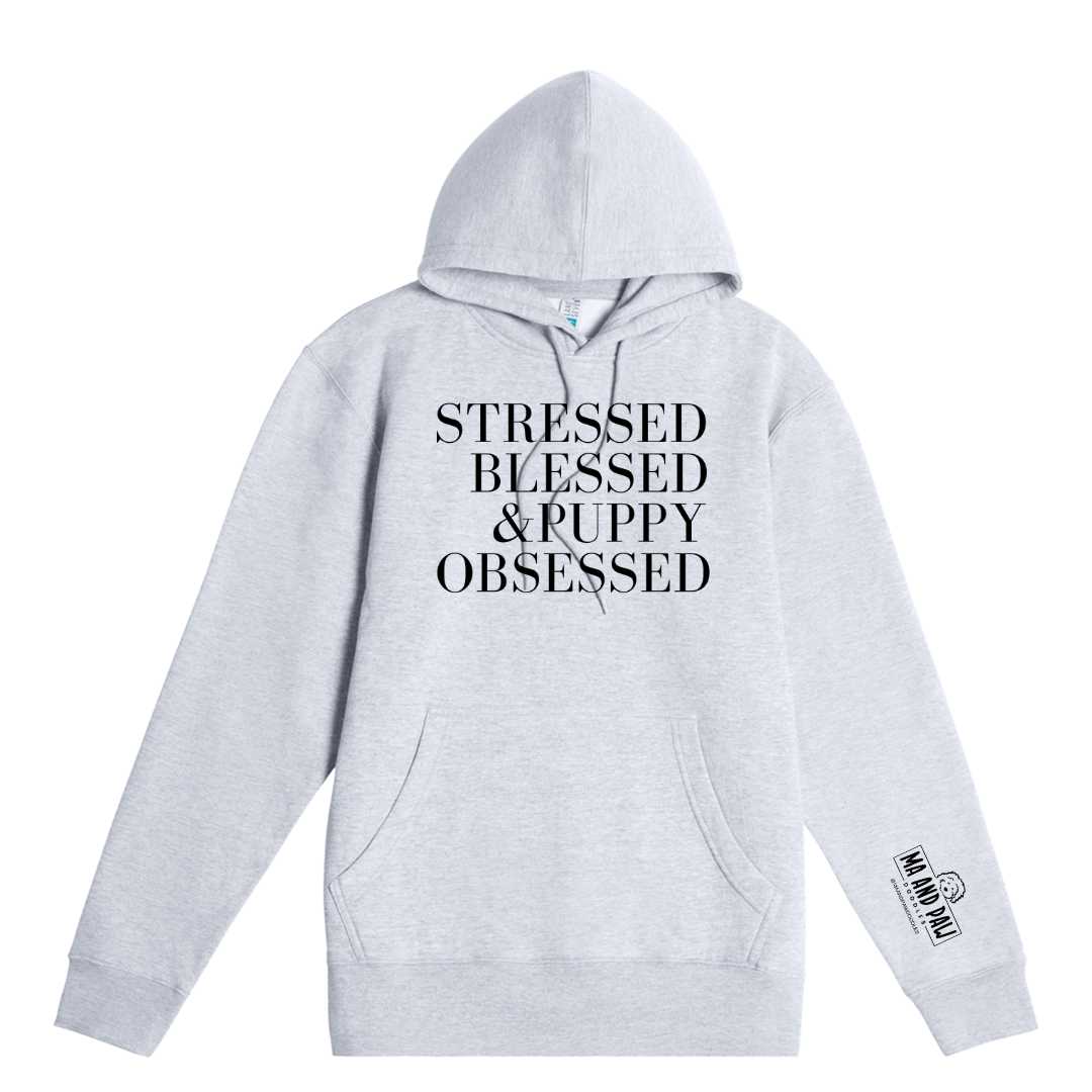 Stressed, Blessed & Dog Obsessed Future Fleece Hoodie
