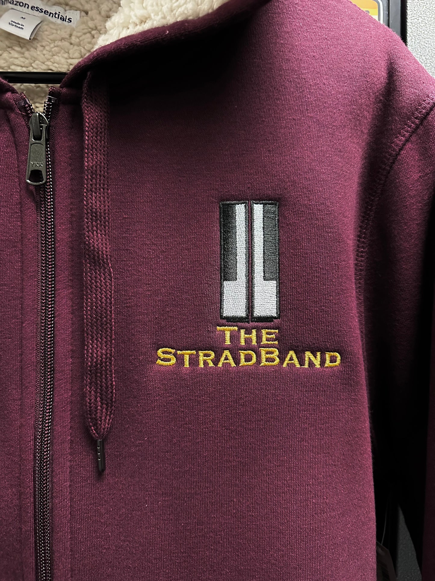 The StradBand Sherpa-Lined Full-Zip Hooded Fleece Sweatshirt
