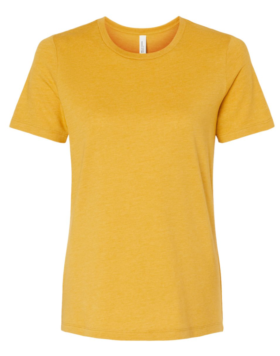 Women's Relaxed Fit Heather CVC Tee
