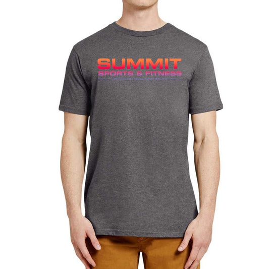 Summit Sports & Fitness Sunset Text Tee