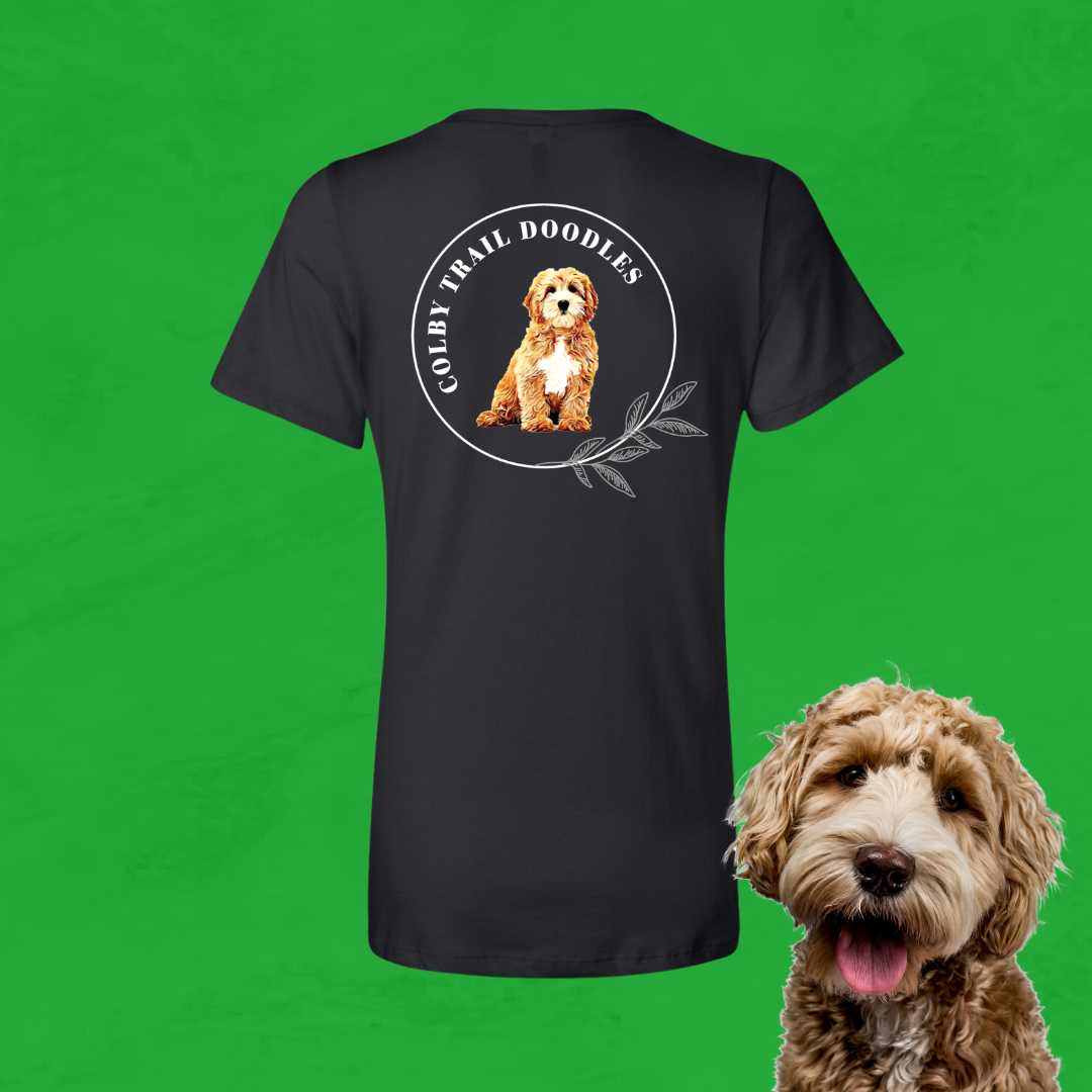 Colby Trail Doodles V-Neck Tee