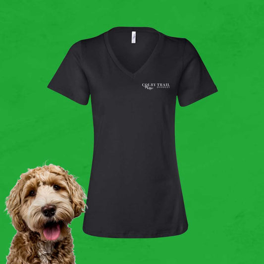 Colby Trail Doodles V-Neck Tee