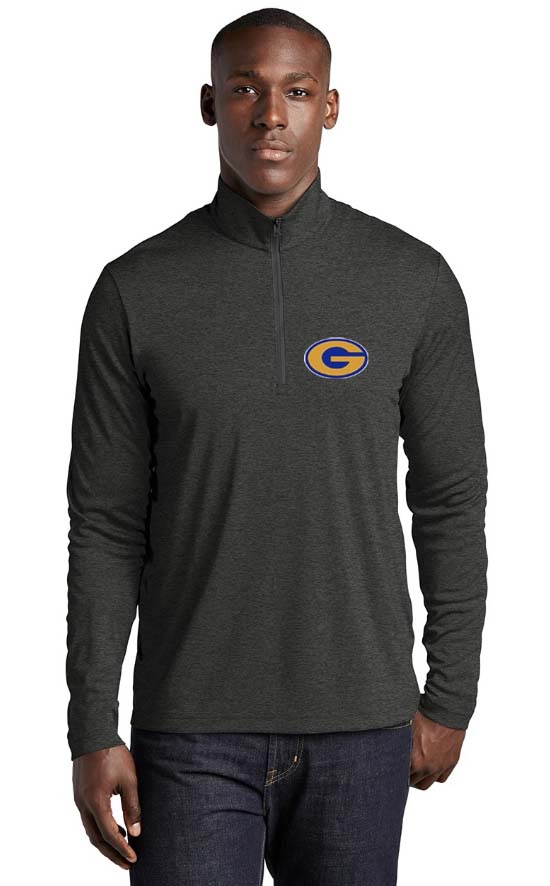 Men's Embroidered 1/4 Zip Pullover